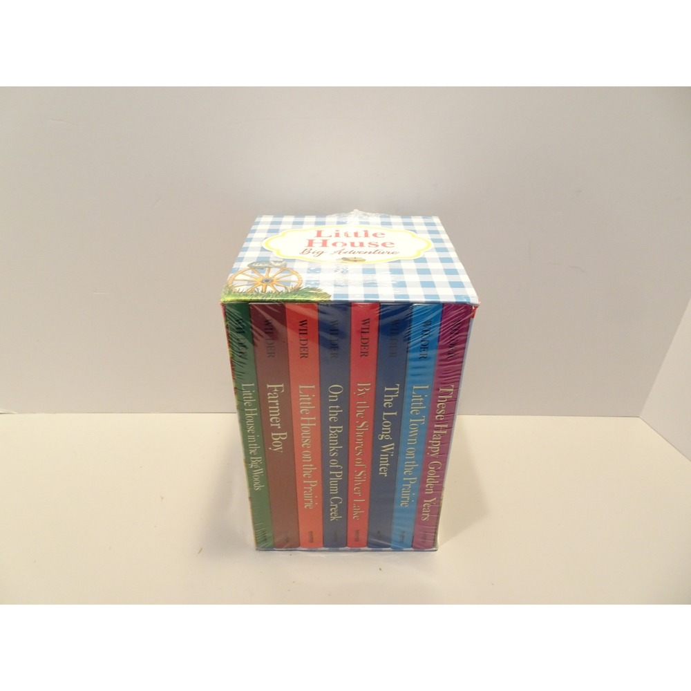 Little House Big Adventure 8 Book Box Set Laura Ingalls Wilder Garth Williams